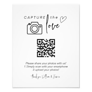 Capture o Código QR de Amor, Sinais de Foto de Cas