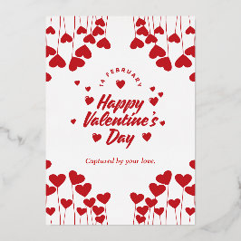 "Captured by Your Love" – Elegant Modern Valentine