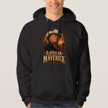 Capuz de Moletom Americano Maverick Western
