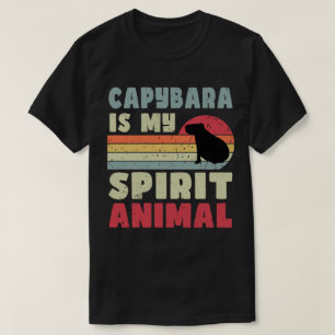 Capybara É A Minha Camisa Animal Espirituosa