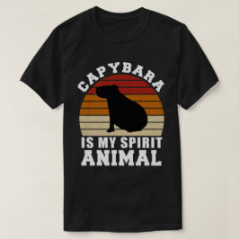 Capybara É A Minha Camisa Animal Espirituosa