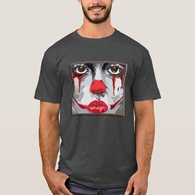 Cara de camisetas de um palhaço (Frente)