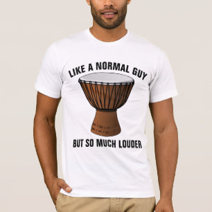 Cara DE DRUM DRUMMER DJEMBE T-SHIRTS