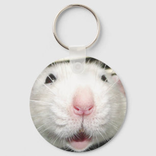 Cara de rato engraçada Chaveiro