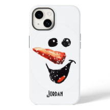 Cara de Snowman Rindo Personalizada