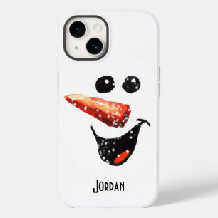 Cara de Snowman Rindo Personalizada