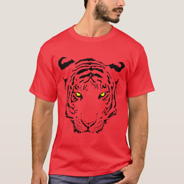 Cara de tigre - Camisa (Frente)