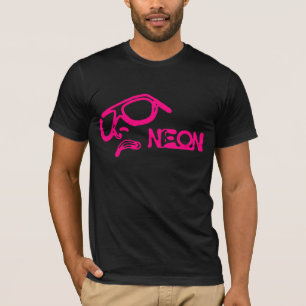 Cara do néon - RetroMe - t-shirt (rosa)