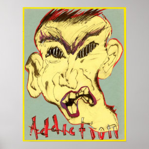 Cara do poster do vício