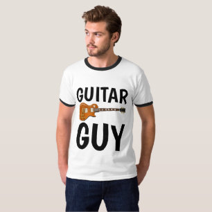 CARA GUITAR, T-shirts masculinas
