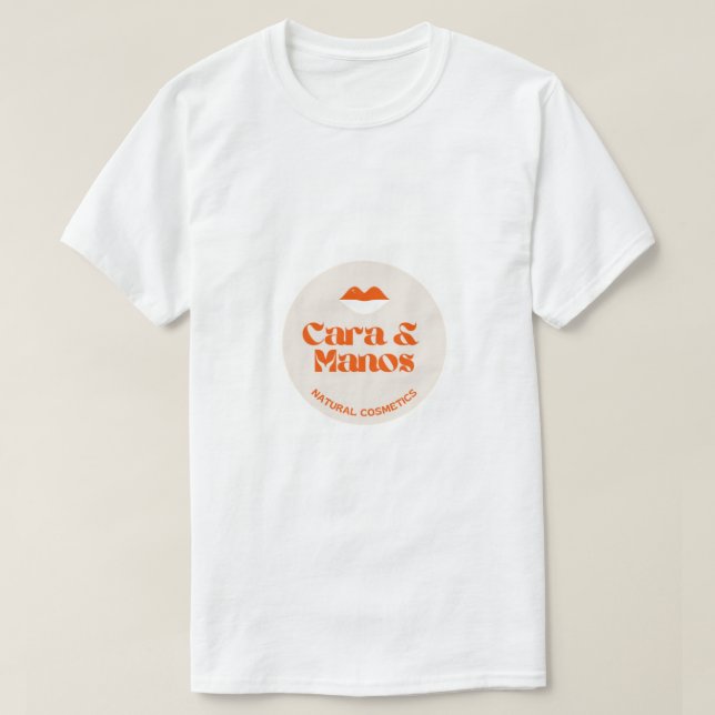 Cara & Manos Natural Cosmetics Aesth Basic T-Shirt (Frente do Design)