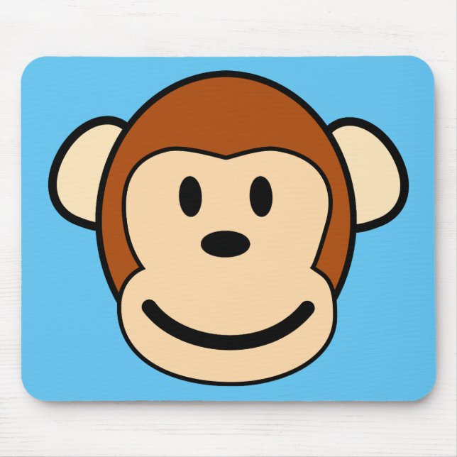 Cara Mousepad do macaco (Frente)