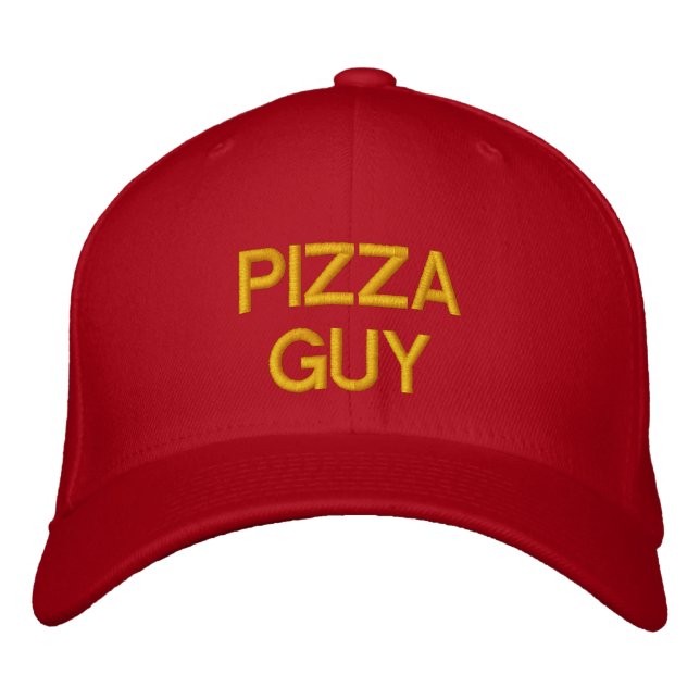 CARA PIZZA - Boné de beisebol personalizável (Frente)