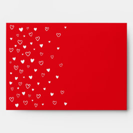 Caracol Personalizado Kawaii Cute Red Hearts
