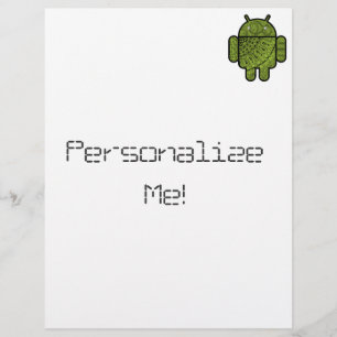 Caractere de porta Pancho para robô Android™