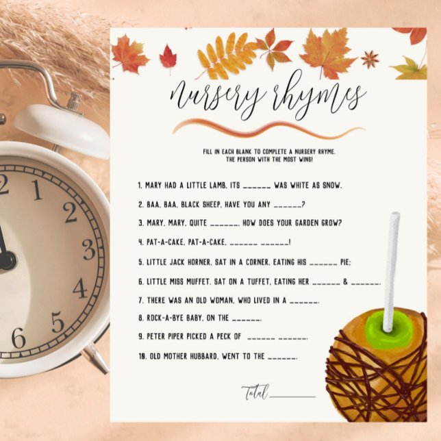 Caramel Apple - Jogo "Rhymes Verdes no Enfermeiro  (Criador carregado)