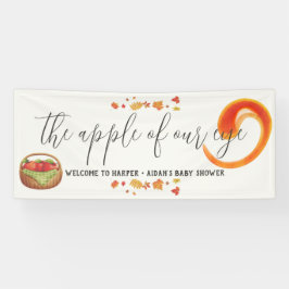 Caramel Apple Red Chá de fraldas Welcome Vinyl Ban
