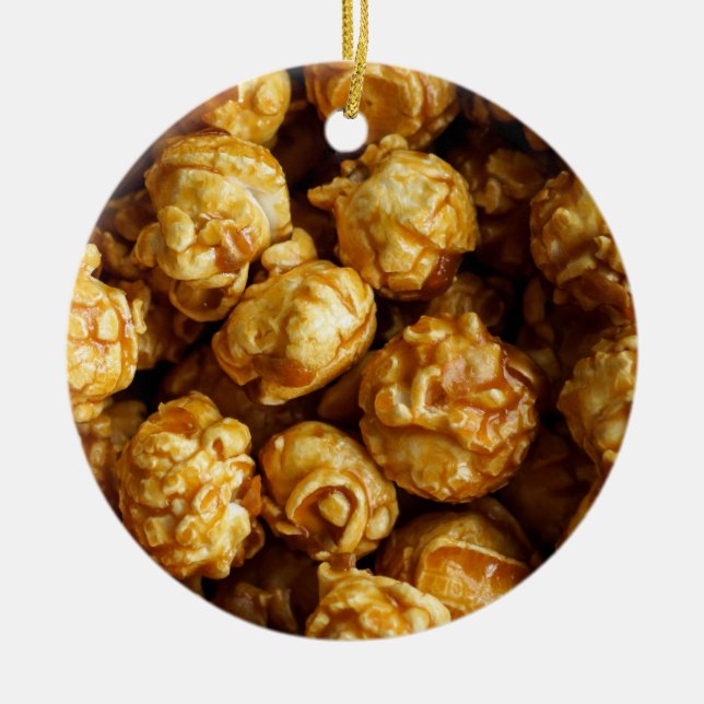 Caramel Popcorn Enfeites de natal (Frente)