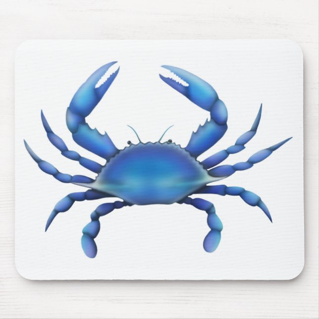 Caranguejo azul oriental Mousepad (Frente)