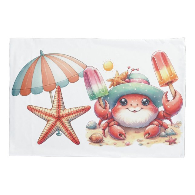 Caranguejo de Vibrações de Verão com Picolés (Verso)