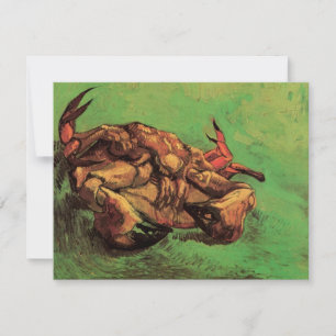 Caranguejo nas costas de Vincent van Gogh