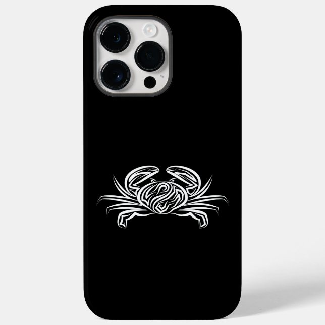 Caranguejo Tribal Negro e Branco (Verso)