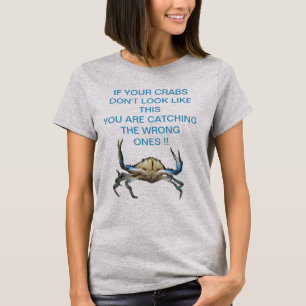 Caranguejos Engraçados, Camiseta