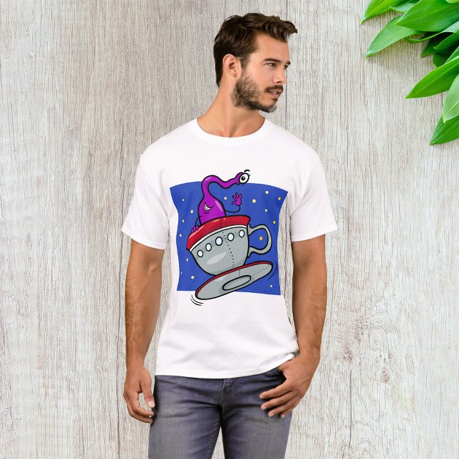 Caráter marciano mens T-Shirt (Criador carregado)