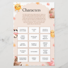 Carateres de caça de Chás de fraldas de animais de