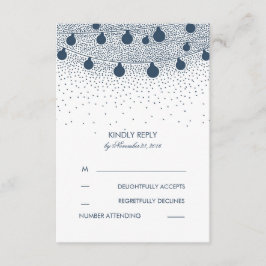 Carateres RSVP de Casamento Russo da Cadeia de mar