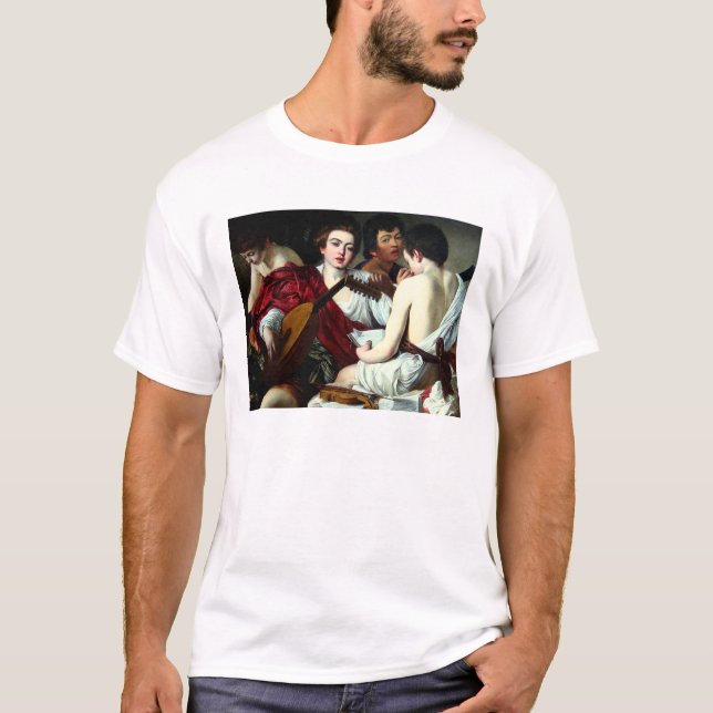 Caravaggio o t-shirt dos músicos (Frente)