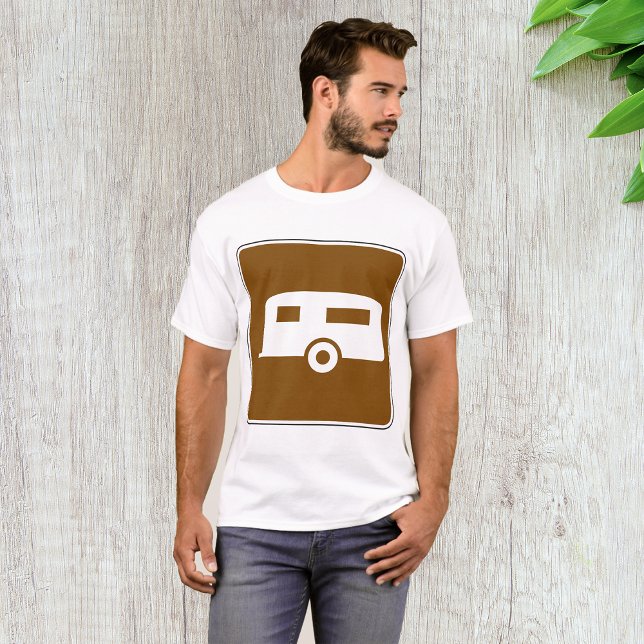 Caravan Park Mens T-Shirt (Criador carregado)