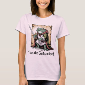 Carbs Me Deram Meu Senhor Camisa de Sapo de Fantas