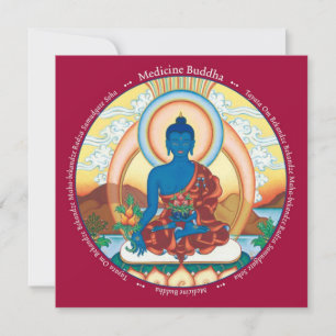 CARD Medicine Buddha - com envelope