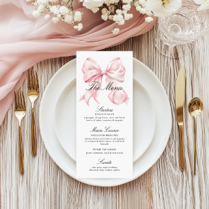 Cardápio de Arco Rosa Menu Elegante Arco Rosa