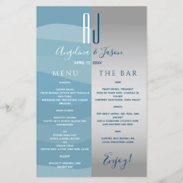 Cardápio de Bar de Casamento