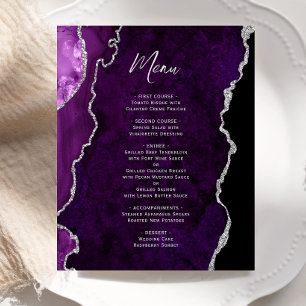 Cardápio de Casamento Agata Roxo Orçamento