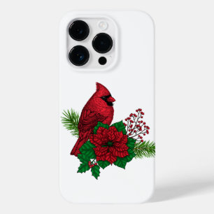 Cardeais Vermelhos na decoração de Natal