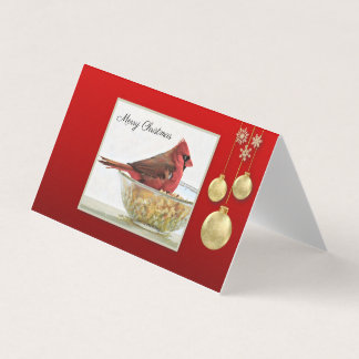 Cardeal e Ornamentos - Calor e Maravilha