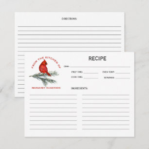 Cardeal em Pine Branch, da Cozinha de