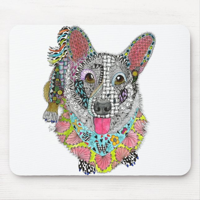 Cardigan Welsh Corgi Mousepad (Frente)