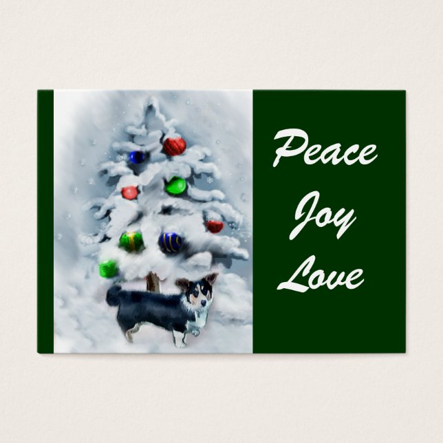 Cardigan Welsh Corgi Natal (Frente)