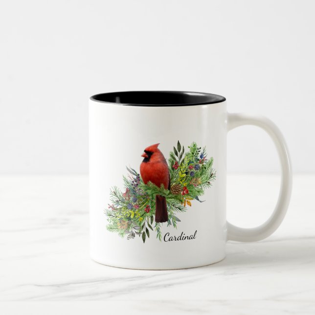 Cardinal da Caneca de Pássaro (Direita)