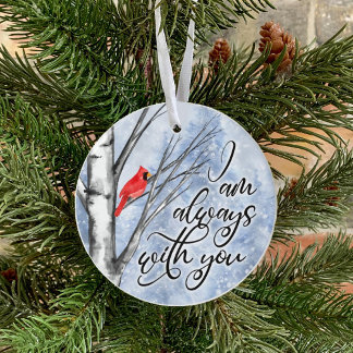 Cardinal Memorial Enfeites de natal Sempre com