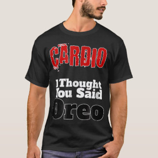 Cardio De Camiseta De Malhação Engraçado Que Eu Pe