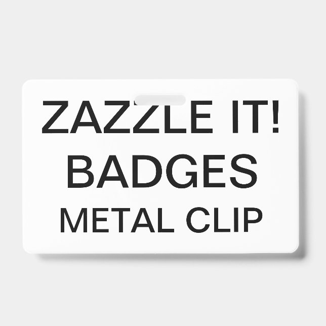 Cargadeira de Crachá RETRÁTIL Personalizada CUSTOM (Frente)