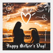 Cargo feliz de Instagram do por do sol do dia das