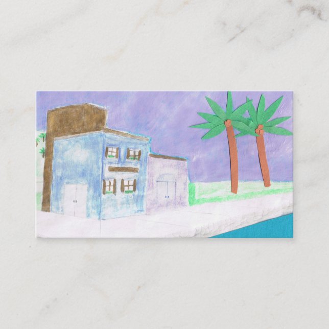 Caribe de Cartões de visitas (Frente)