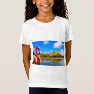 Caribe flamingo em Ruas gatinhos T-Shirt