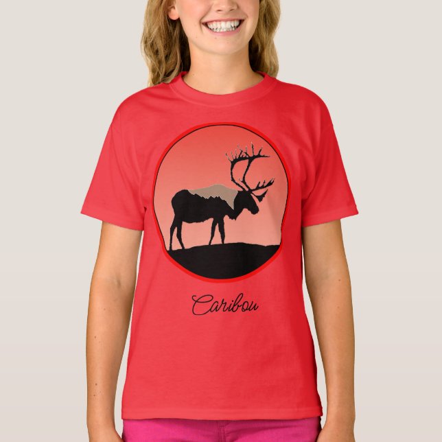Caribe no Sunset - Original Willife Art T-Shirt (Frente)